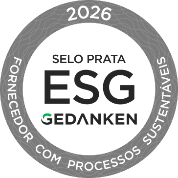 Selo Prata ESG 2026 — fornecedor com processos sustentáveis